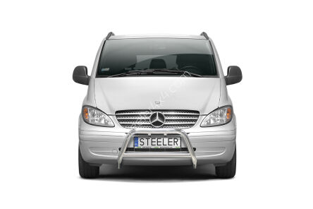 Pare-buffle avant avec barre transerversale - Mercedes-Benz Vito (2003 - 2010)