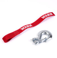 Hook with safety strap WARN - 355,6 mm