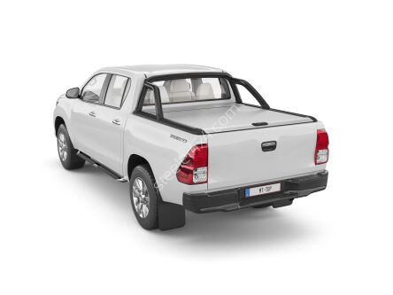 Überrollobügel für Rollo TON-03-MT kompatibel - schwarz - Toyota Hilux (2005 - 2011 - 2015)