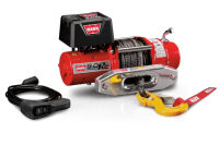 Electric winch - Warn 9.0RC (rated line pull: 4080 kg)