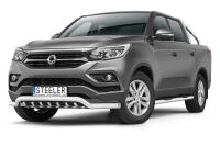 Front cintres pare-buffle avec grill - SsangYong Musso (2018 - 2021)