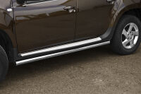 Stainless steel side bars - Dacia Duster (2010 - 2014)