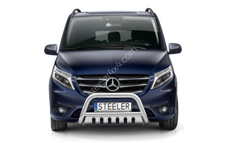 Pare-buffle avant avec plaque de protection - Mercedes-Benz Vito (2020 -)