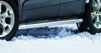 Stopnie boczne z blachą ryflowaną - Ford Kuga (2012 - 2017)