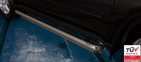 Stainless steel side bars - Nissan X-Trail (2007 - 2010)