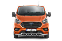 Front cintres pare-buffle avec grill - Ford Transit Custom (2018 - 2023)