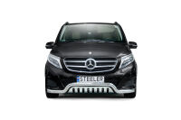 Front cintres pare-buffle avec plaque de protection - Mercedes-Benz V-Class (2014 - 2019)