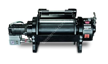 Wyciągarka hydrauliczna - WARN Series 20XL - Długi bęben, Sprzęgło pneumatyczne (uciąg: 9072 kg)