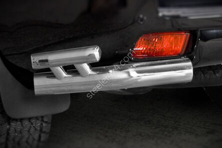 нижний задний бампер (боковая защита) - Toyota Land Cruiser 150 (2010 - 2013)