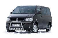 Pare-buffle avant avec plaque de protection - Volkswagen T5 (2003 - 2015)