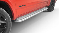 Stainless steel side steps with checker plate - RAM 1500 (2019 -)