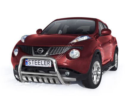 Orurowanie przednie z blachą - Nissan Juke (2010 -  2014)