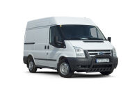 Frontschutzbügel mit Grill SCHWARZ - Ford Transit (2006 - 2012)