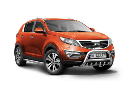 Orurowanie przednie z grillem - KIA Sportage (2010 - 2015)