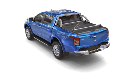 Mountain Top roll cover - double cab- Mitsubishi L200 / Fiat Fullback (2015 -) - black