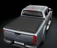 Roleta zwijana Mountain Top kompatybilna ze Sportbarem - podwójna kabina - Mercedes-Benz X-Class (2017 -) - wersja czarna