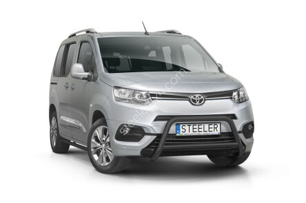 Frontschutzbügel mit Querstrebe SCHWARZ - Toyota ProAce City Verso (2019 -)