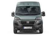 Frontschutzbügel mit Blech SCHWARZ - Citroen Jumper / Fiat Ducato / Peugeot Boxer (2006 - 2024)