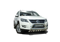 Pare-buffle avant avec plaque de protection - Volkswagen Tiguan (2007 - 2016)