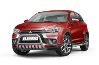 Pare-buffle avant avec plaque de protection - Mitsubishi ASX (2017 - 2019)