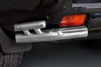 нижний задний бампер (боковая защита) - Toyota Land Cruiser 150 (2013 - 2017)