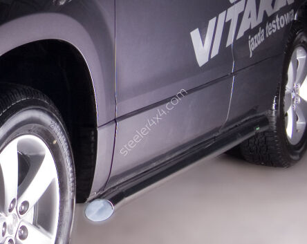 Stainless steel side bars - Suzuki Grand Vitara (2006 - 2014)