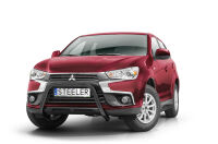 Orurowanie przednie bez poprzeczki CZARNE - Mitsubishi ASX (2017 - 2019)