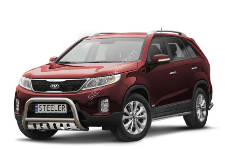 кенгурин с защитой передней оси типа Б - KIA Sorento (2012 - 2015)