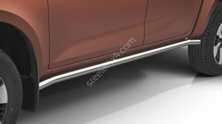 Stainless steel side bars - extra cab - Isuzu D-Max (2020 -)
