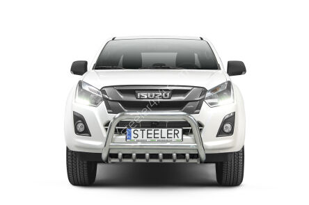 Orurowanie przednie z grillem - Isuzu D-Max (2012 - 2017 -)