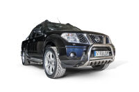 Pare-buffle avant avec plaque de protection (V6) - Nissan Navara (2010 - 2015)