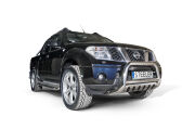 кенгурин с защитой передней оси типа Б - Nissan Navara (2010 - 2015)