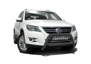 EC "A" bar with cross bar BLACK - Volkswagen Tiguan (2007 - 2016)