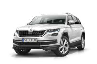 Front cintres pare-buffle NOIR - Skoda Kodiaq (2016 - 2021)