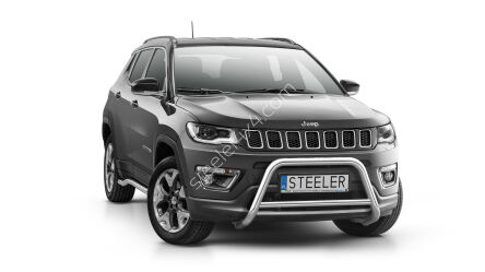 Orurowanie przednie z poprzeczką - Jeep Compass (2017 - 2021)