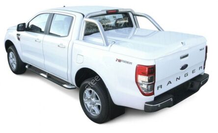 Tonneau cover (ABS) compatible with OE roll-bar - Ford Ranger (2012 - 2016 - 2019 - 2022)