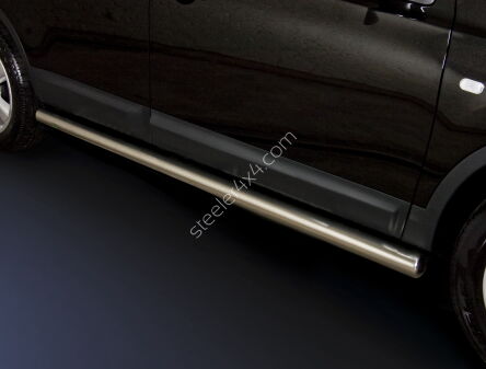 Stainless steel side bars - Nissan Qashqai (2010 - 2013)