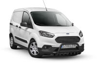 Orurowanie przednie z grillem CZARNE - Ford Courier (2018 -)