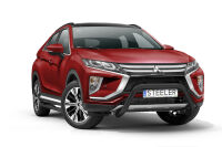 Orurowanie przednie bez poprzeczki CZARNE - Mitsubishi Eclipse Cross (2017 - 2019)