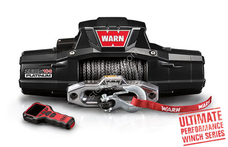 Electric winch - Warn Zeon 10K-S Platinum (rated line pull: 4536 kg)