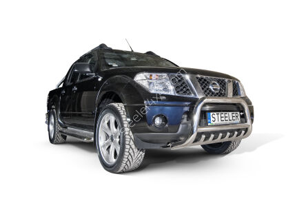 Pare-buffle avant avec grill (wersja V6) - Nissan Navara (2010 - 2015)