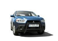 Frontschutzbügel mit Querstrebe SCHWARZ - Mitsubishi ASX (2010 - 2012)