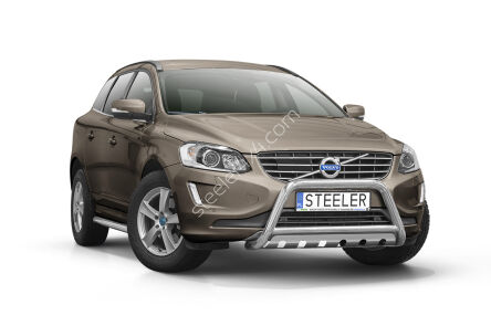 Pare-buffle avant avec plaque de protection - Volvo XC60 (2014 - 2017)