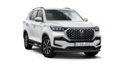 Zabezpieczenie dolnej części zderzaka CZARNE - SsangYong Rexton (2021 -)