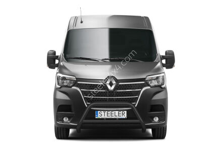 Frontschutzbügel mit Querstrebe SCHWARZ - Renault Master (2019 -)