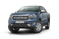 Frontschutzbügel mit Blech SCHWARZ - Ford Ranger (2016 - 2019 - 2022)