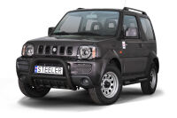 Orurowanie przednie z grillem CZARNE - Suzuki Jimny (2005 - 2012)