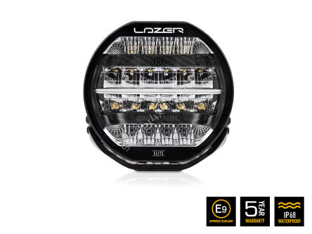 LAZER Sentinel Elite Black – okrągła lampa LED