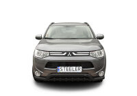 Frontschutzbügel mit Grill SCHWARZ - Mitsubishi Outlander (2012 - 2015)