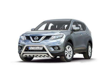 Frontschutzbügel mit Blech - Nissan X-Trail (2014 - 2017)